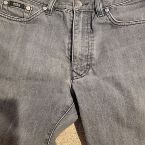 HUGO BOSS TEXAS Regular Straight Jeans Men Size W33 L 32